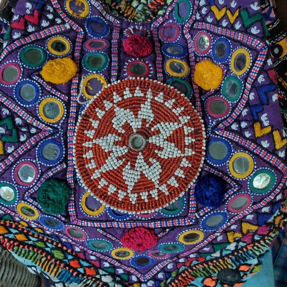 Artisan Boho Hippie Banjara patchwork bag handmade - Picture 11 of 16